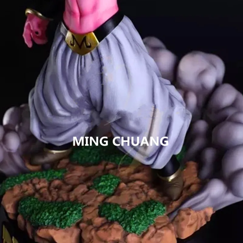 10 23 &quotСтатуя Dragon Ball Z Majin Buu Bust Son Goku Enemy Head Portrait GK фигурка Коллекционная модель