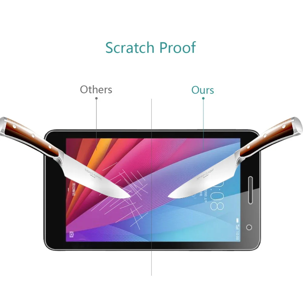 Закаленное стекло для Huawei MediaPad T1 7 0 701u Защитная пленка экрана 701w|Защитные экраны планшеов| |