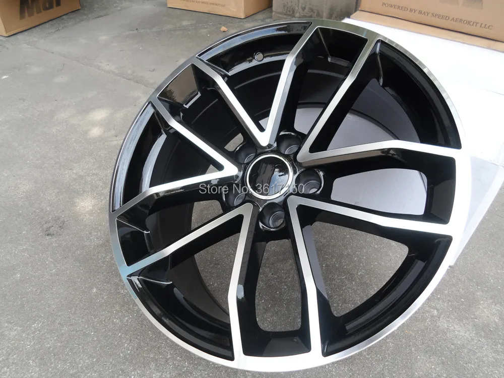 18x8.5J колесные диски PCD 5x112 ET35 центр отверстия 66 6 мм|Диски колёсные| |