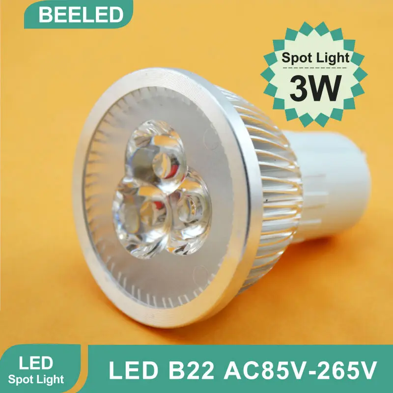 Бесплатная доставка Светодиодный прожектор высокой яркости GU10 3 Вт 4 5 теплый