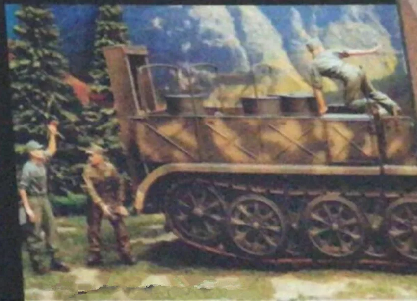 1/35 модельная фигурка из смолы разобранный Неокрашенный комплект 796 (без