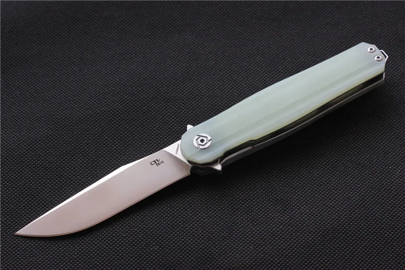 CH3505 Новый G10 складной нож D2 лезвие шарикоподшипник G0 + стальная ручка Походный