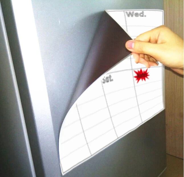 A4 магнитная доска меню для холодильника наклейка Еженедельный планировщик продуктов список заметок кухонный холодильник магнитная доска от AliExpress WW