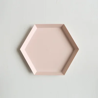 Pink S Геометрические подстилки для стола поднос для чашек держатель onderzeters домашний обеденный стол украшения аксессуары в Morandi Colorways - Цвет: Pink S