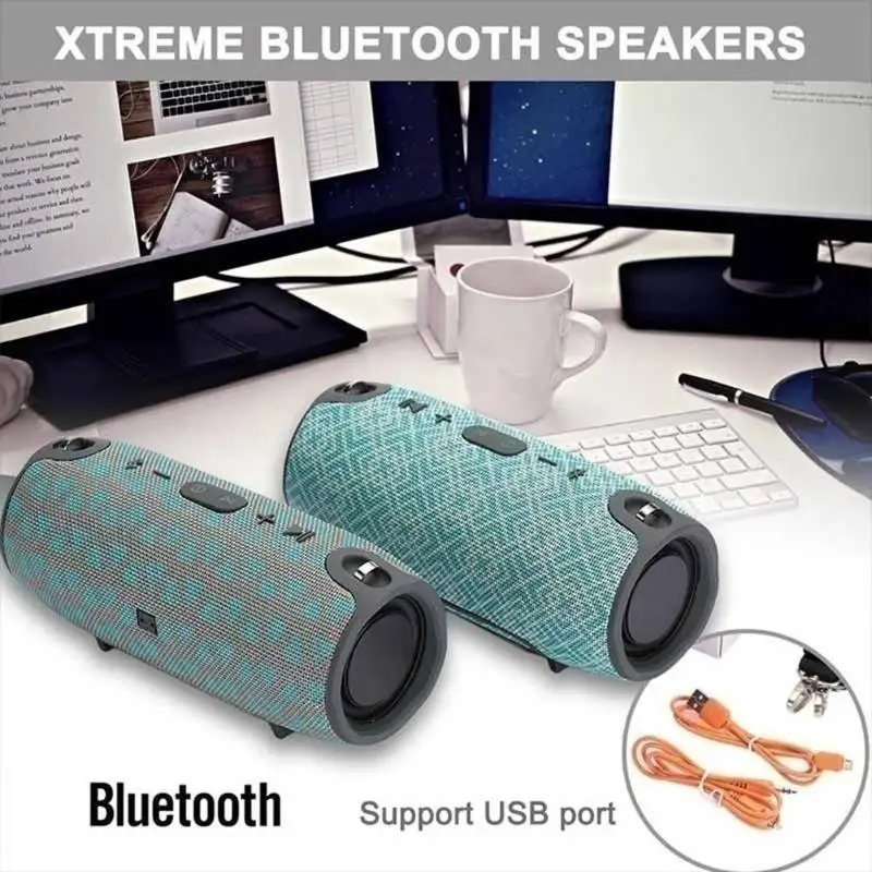 Bluetooth динамик беспроводной s Xtreme колонки громкий водонепроницаемый сабвуфер