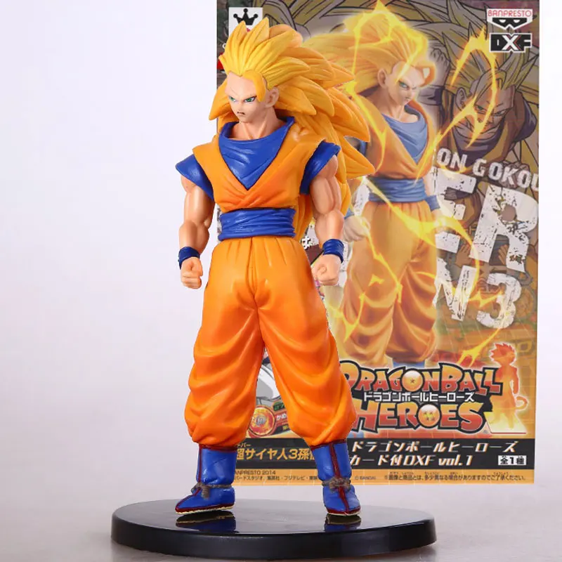 Banpresto Craneking DXF Budokai Dragon Ball Z Heros Son Gokou Goku Battle Super Saiyan 3 коллекция экшн фигурок|action figure|son