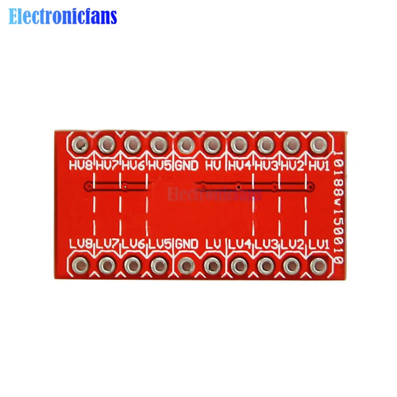 8 канальный I2C IIC модуль преобразователя логического уровня двунаправленный