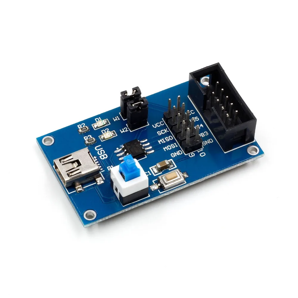 1 шт. ATtiny13 AVR макетная плата основная минимальная система | Электронные компоненты