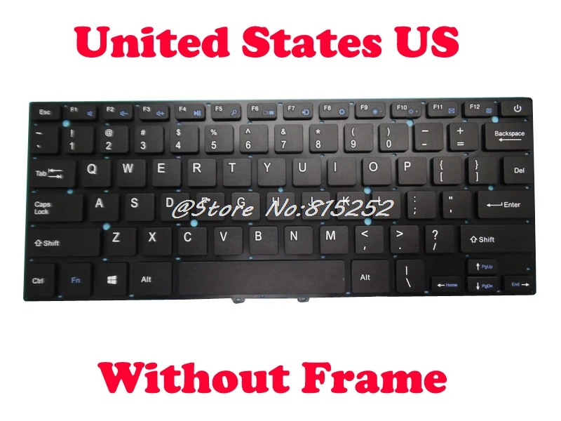 Клавиатура для onda для XiaoMa 41 YXT-NB93-48 MB27716008-BZ YXT-NB93-49 английский США H003-37 MB27716014-BZ PRIDE-K2819 Франция Бразилия