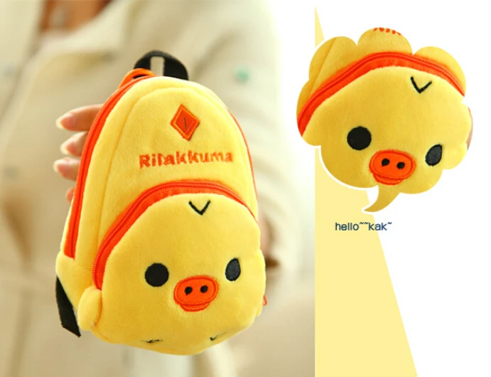 Кэндис Го! Симпатичный мини-рюкзак стиль монет мешок цветной мультфильм хранения