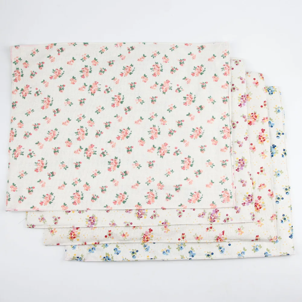 

Тканевые салфетки, 30x40 см, льняная салфетка хлопок, с цветочным принтом