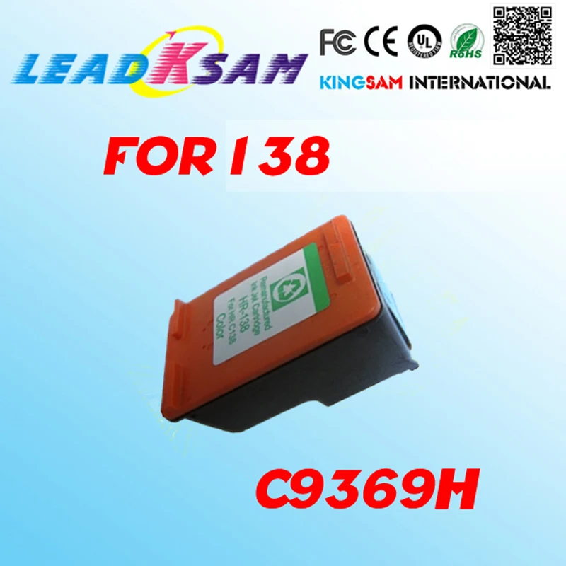 1x ink cartridge compatible for hp138 C9369H 138 DeskJet 6840 6848 5740 460 2355 2570 2600 7800 8000 | Компьютеры и офис