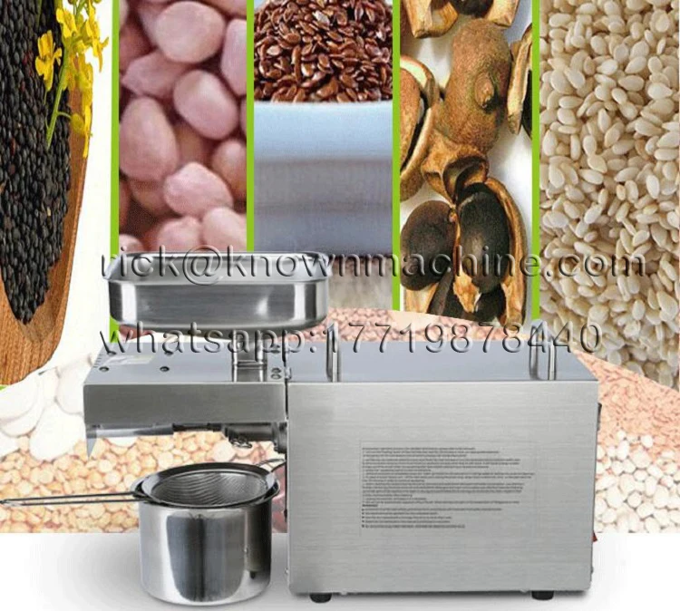 Улучшенный автоматический стабильный пресс холодного/оливкового масла 110 В/220 В с