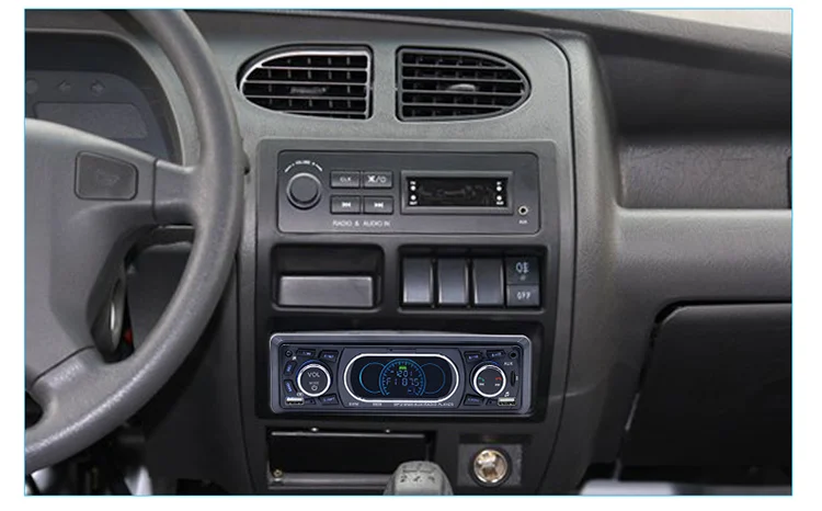 8809 стерео аудио пульт дистанционного управления mp3-плеер 1 Din AUX/TF/USB FM Bluetooth автомобильный Радио автомобильный mp3-плеер