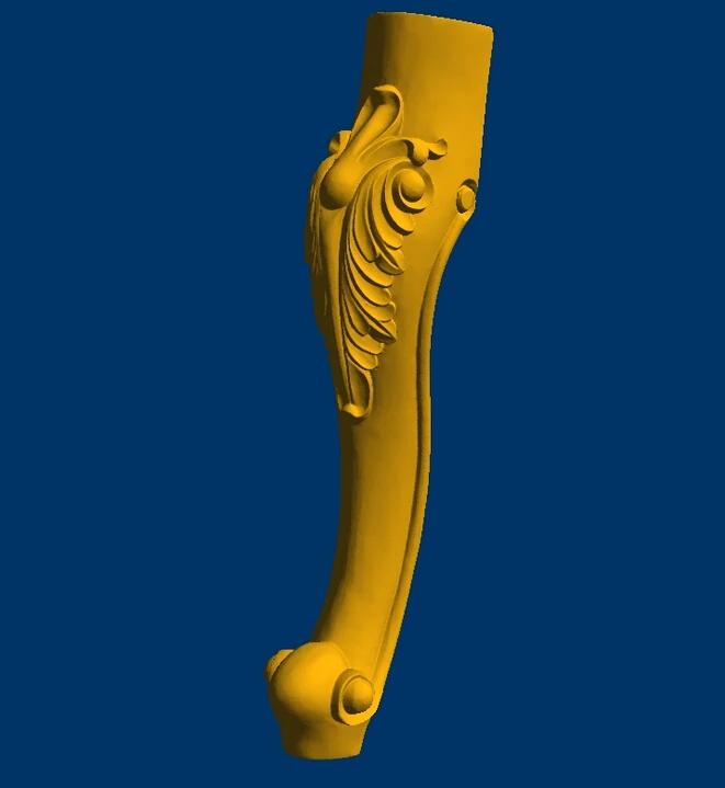 

Ножки для стула с ЧПУ, высокое качество, 3D модель, рельеф STL, 114