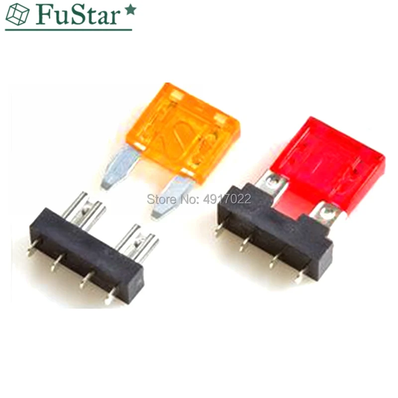 Автомобильный держатель предохранителя 20 шт./лот печатная плата средний