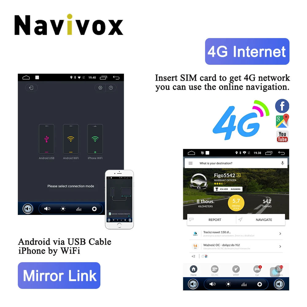 Navivox Android 6,0 Автомобильный Радио Tesla стиль gps-навигация, dvd-плеер для Opel Insignia Vauxhall Holden/Buick Regal 2008-2013