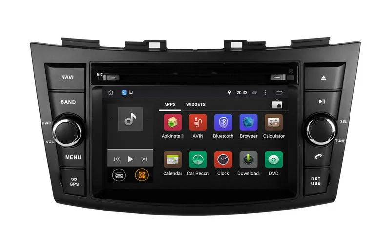 Android 8 0 автомобильный DVD плеер для Suzuki Swift 2011 2012 2013 с GPS навигацией Радио BT USB WIFI