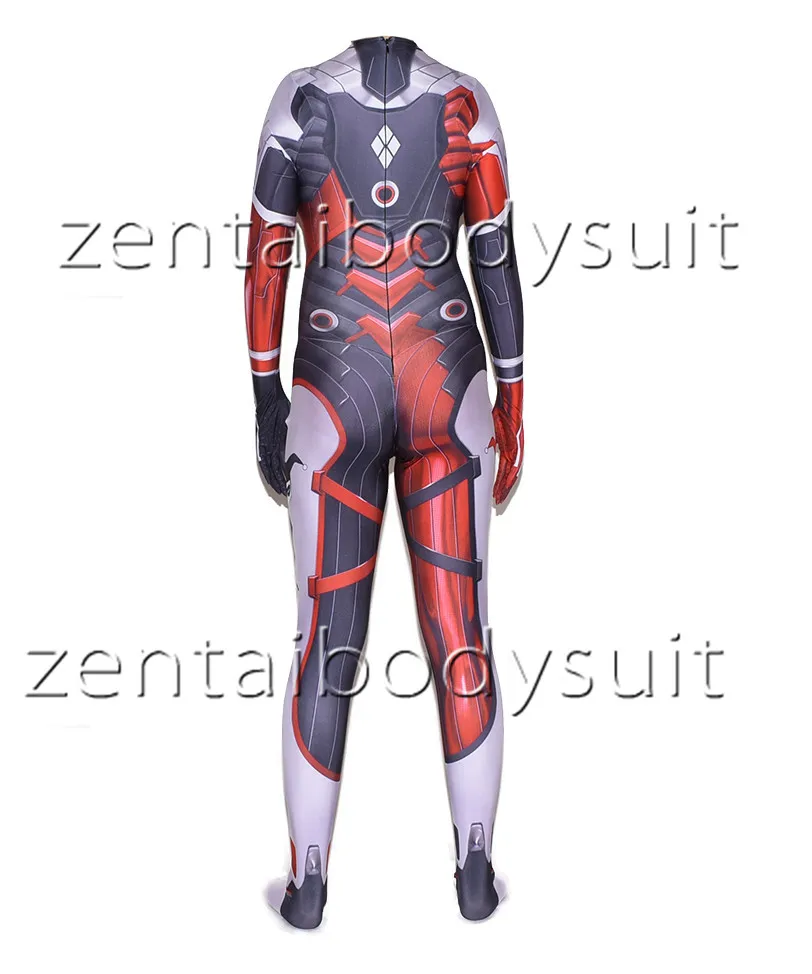 Костюм для косплея Zentai с 3D-принтом из аниме любимый в франксе 02 ноль два