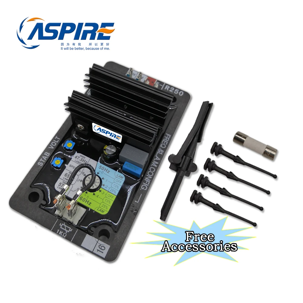 Бесщеточный тип Aspire AVR синхронный генератор запасные части автоматическая