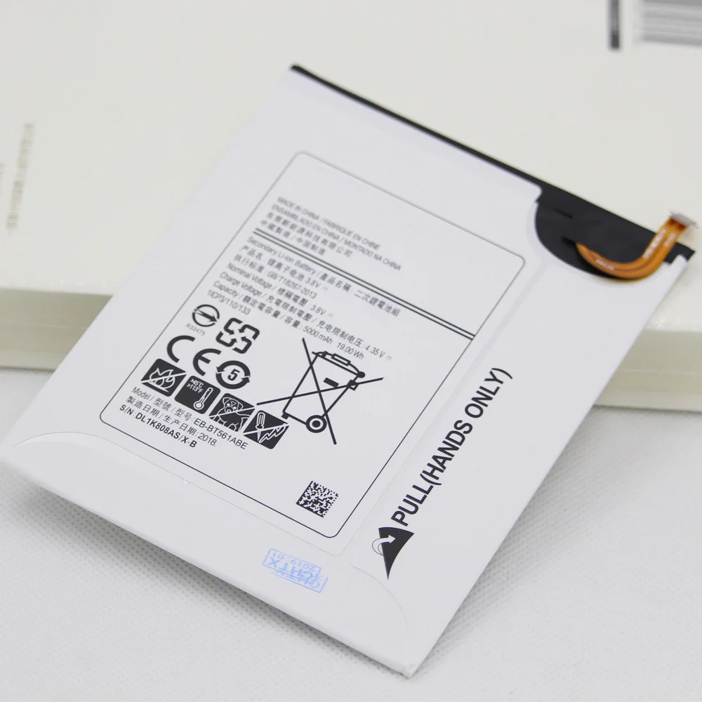 ISUNOO 2 шт./лот EB BT561ABE для планшета Samsung GALAXY Tab E T560 T561 SM подлинный запасной