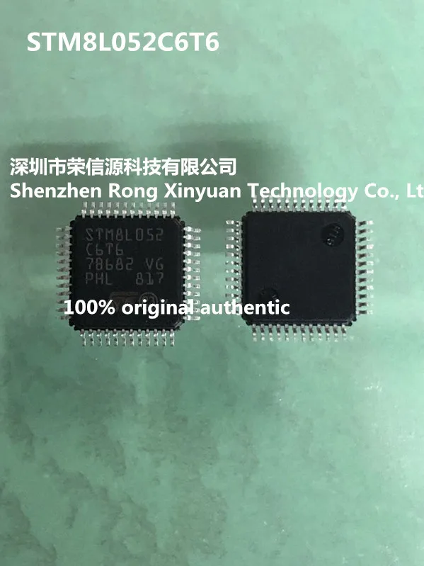Интегральная схема STM8L052C6T6 STM8L052 LQFP48 с одним чипом интегральная 100% оригинал|Аксессуары для батарей| |