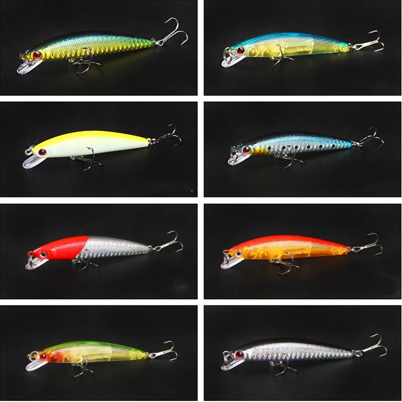 FISHINAPOT 1 шт. Лазерная приманка в виде гольяна 8 г/8 5 см для рыбной ловли с