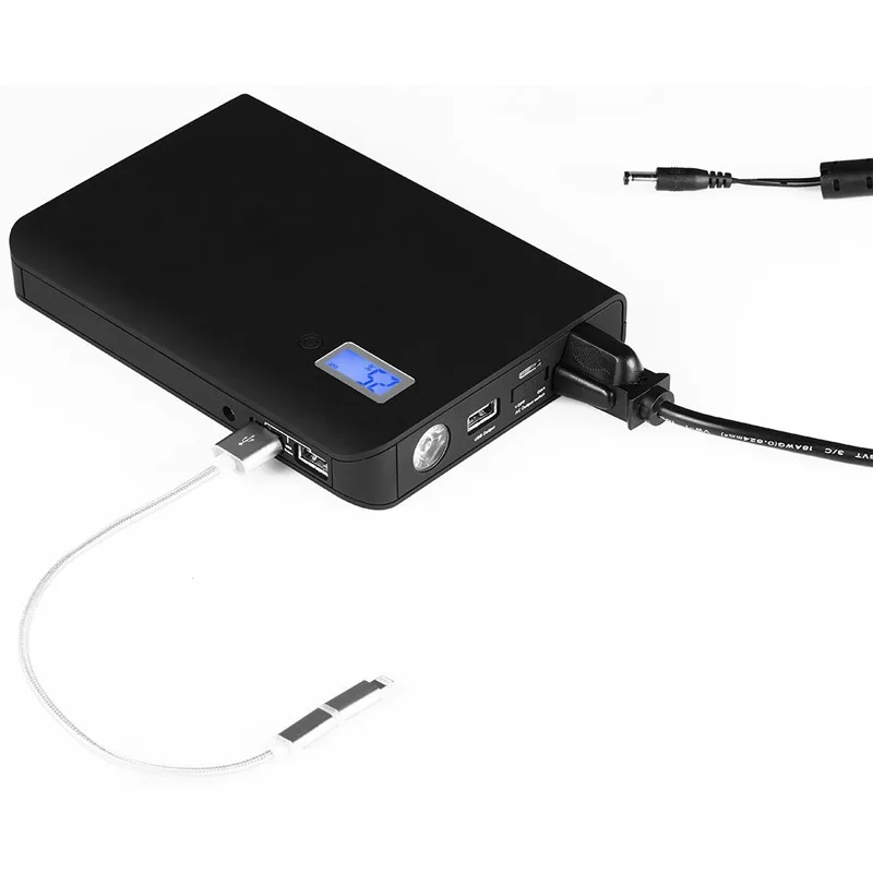 Блок питания переменного тока 24000 mah Портативная электростанция с AC 110 V 220 V Выходное зарядное устройство для ноутбука портативное зарядное устройство