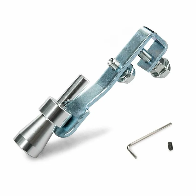 RASTP универсальный автомобильный турбо звуковой имитатор глушителя серебристый