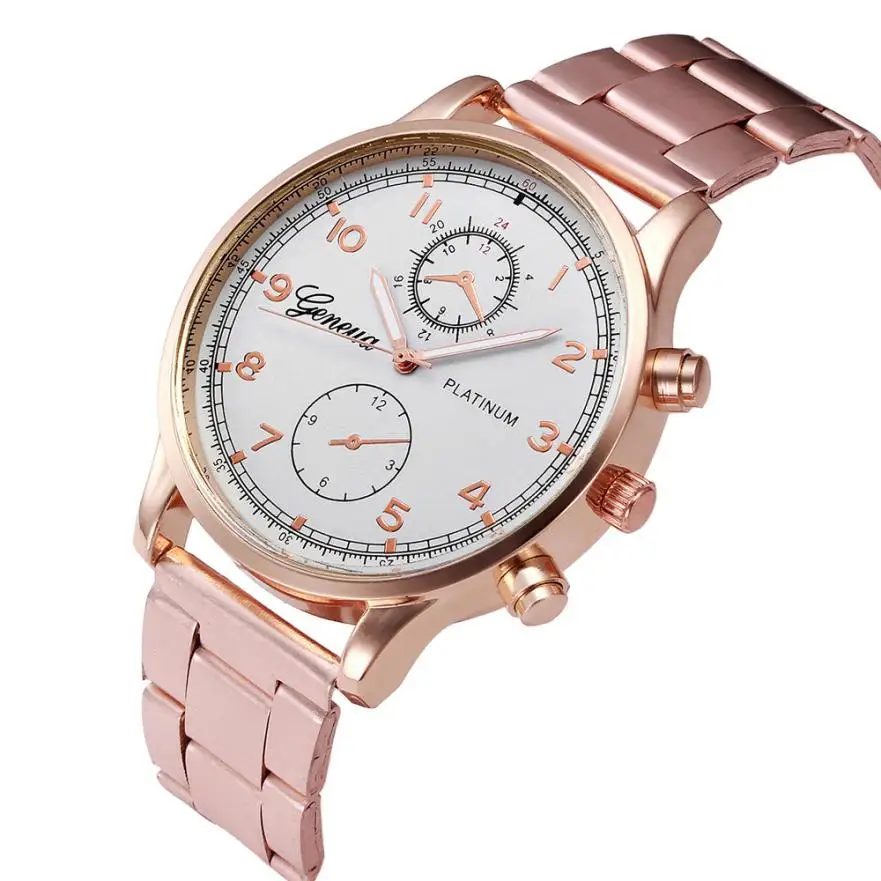 Модные Роскошные Мужские Аналоговые кварцевые наручные часы с кристаллами из