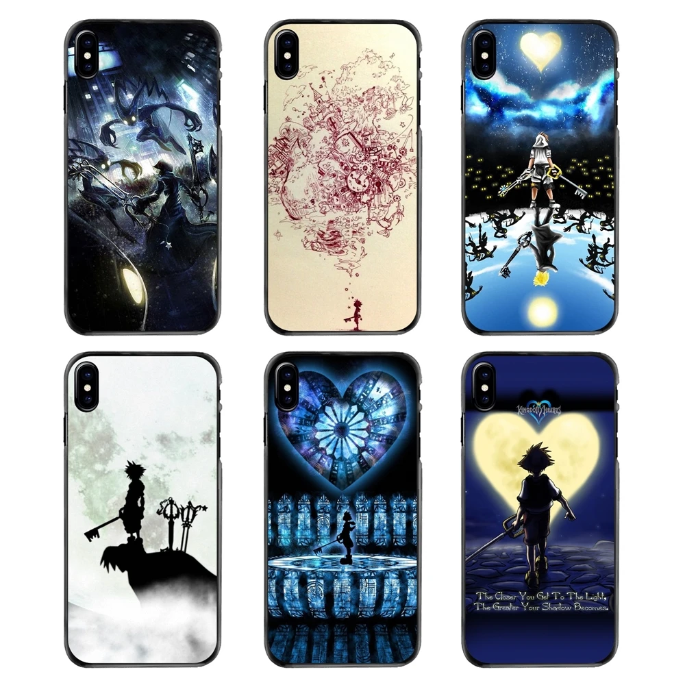 Для samsung Galaxy Note 2 3 4 5 S2 S3 S4 S5 мини S6 S7 край S9 S8 плюс аниме Kingdom Hearts игра Keyblades Сора