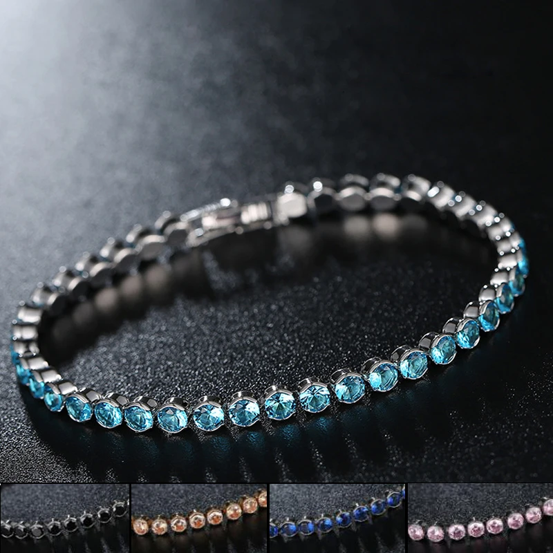 Бренд Utimtree лидер продаж женский браслет для тенниса роскошный из искусственного