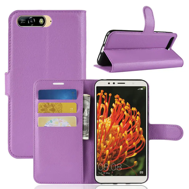 Huawei Y6 2018 кожаный чехол-кошелек Y5 Y7 Y9 2019 ATU-L11 ATU-L21 ATU-L22 откидной Чехол Prime Etui Coque Fundas |
