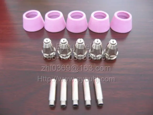 15pcs, SG55 AG60 Consumables for Plasma Cutter , SG-55 AG-60 cutting torch parts