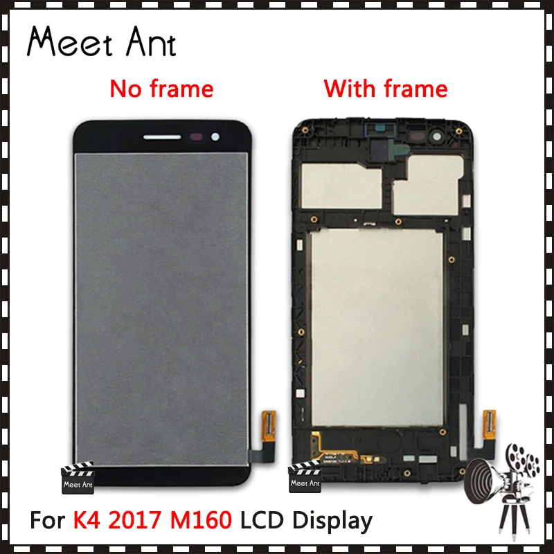 DHL 10 шт./лот высокое качество 5 0 ''для LG K4 2017 M160 ЖК дисплей экран с кодирующий