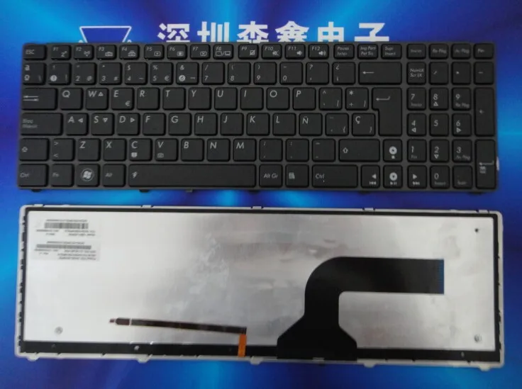 100% новая и оригинальная испанская клавиатура для ASUS G51 G51J G51V G53 G53JW G60 G60J G72 G73 N61
