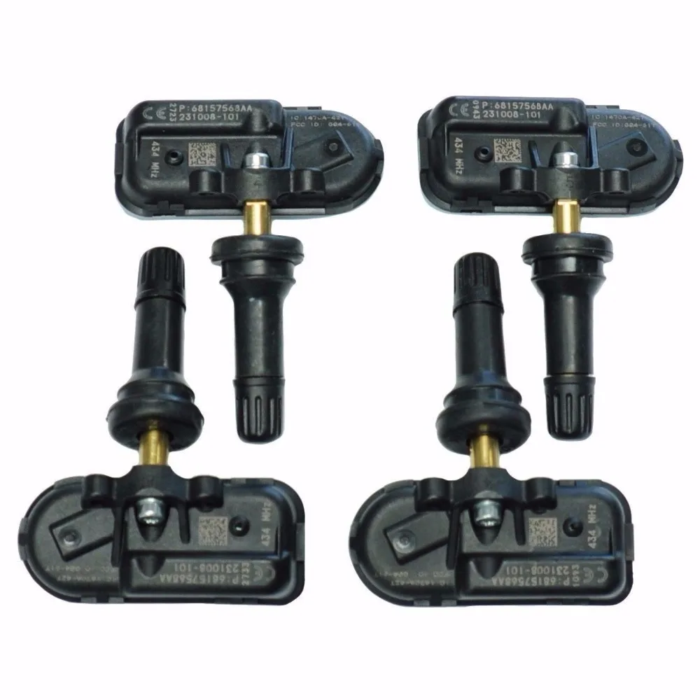 68157568AA TPMS датчик давления в шинах для 2014-2017 Jeep Cherokee Dodge Ram 1500 2500 | Автомобили и