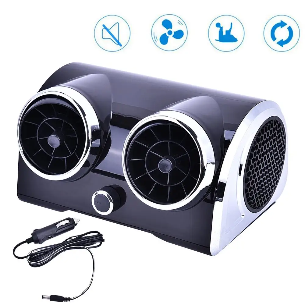 12V24V AC DC Электрический автомобильный охлаждающий вентилятор двойного назначения