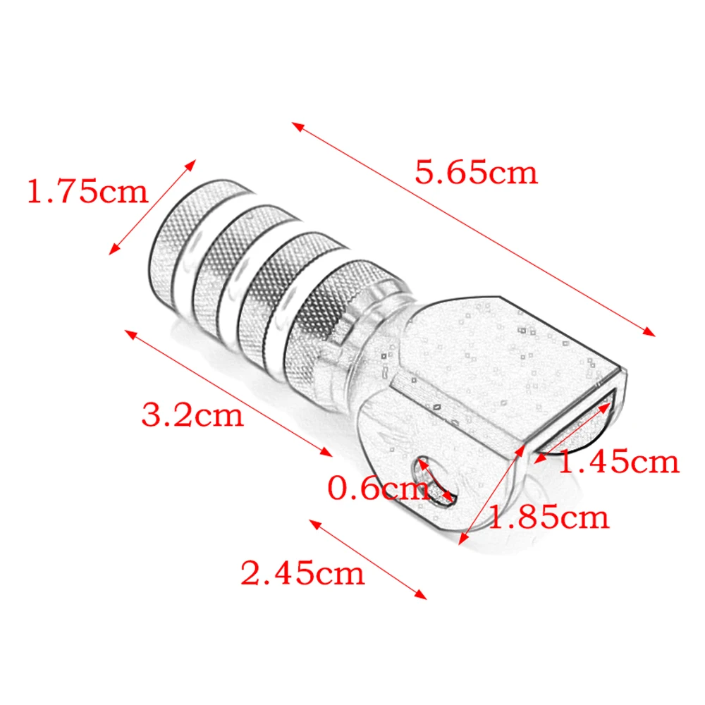 CNC рычаг для коробки передач наконечник мотоцикла KTM 125-530cc 2004-2010 690 SUPERMOTOR ENDURO DUKE 990 SX