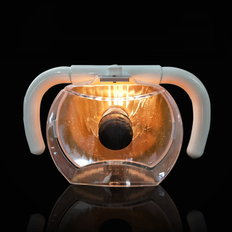 

15*12cm Dental Light Lamp Acrilic Cover Transparent Oval Shell for Dental Chair Spotlight Cover