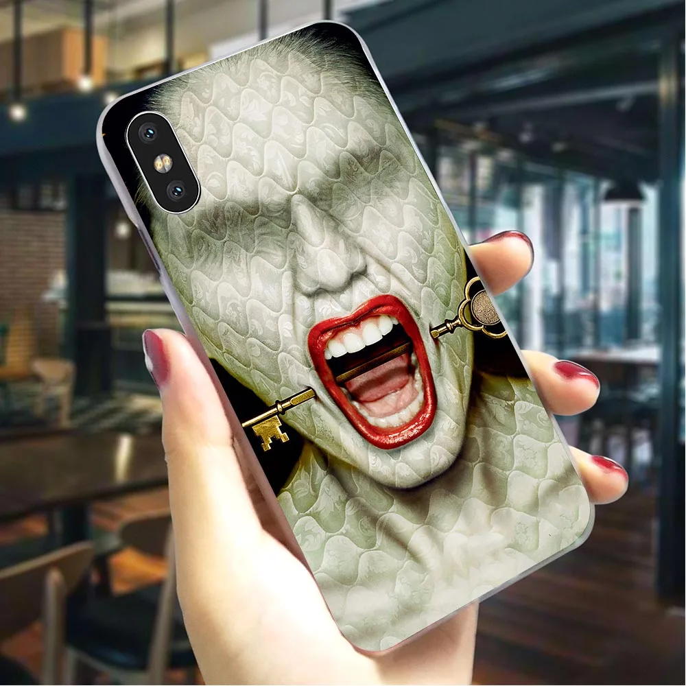 K1021404 ТВ American Horror Story чехол для телефона чехол для iPhone 5S 5 SE 6 6S Plus/6 Plus/6 S Plus 7 8/7 8 плюс X XS XR Xs Max жесткий чехол с принтом - Цвет: K1021404