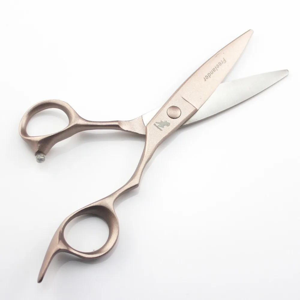 6inch Willow Blade Hair Cutting Scissor Barber Tool Black Purple Gold Color Hairdressing Style Beauty Supply | Дом и сад