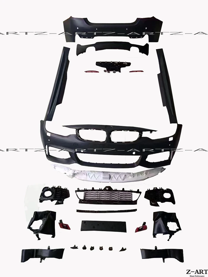 Z ART м спортивный комплект для корпуса BMW F32 F33 F36 428I 435I 2013 2018 M спортивные бамперы