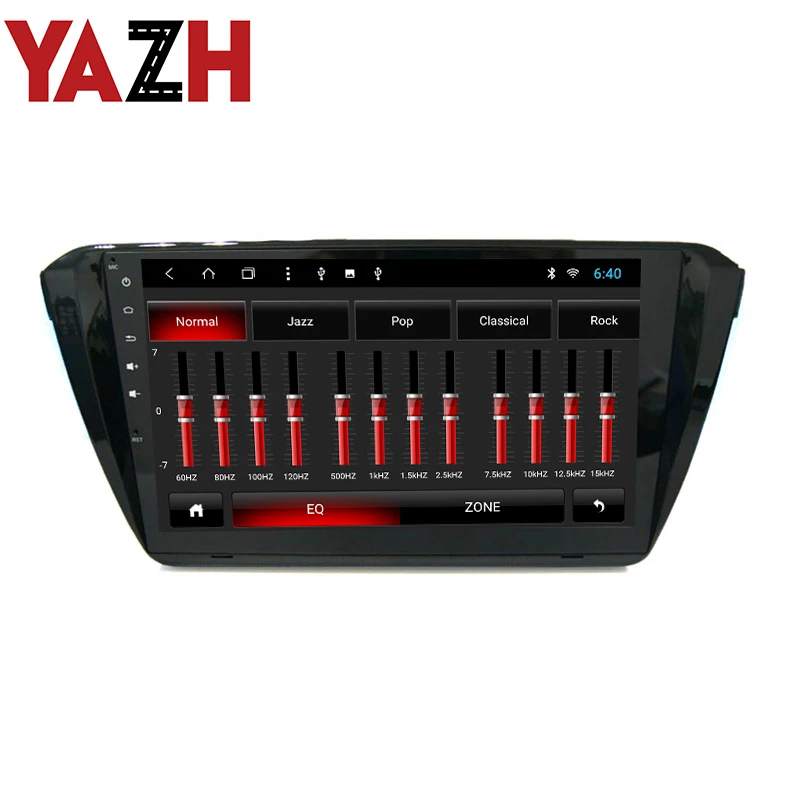 YAZH 10 1 дюймов ips HD дисплей автомобиля радио для Volkswagen Skoda Superb In Dash 32 Гб gps навигация