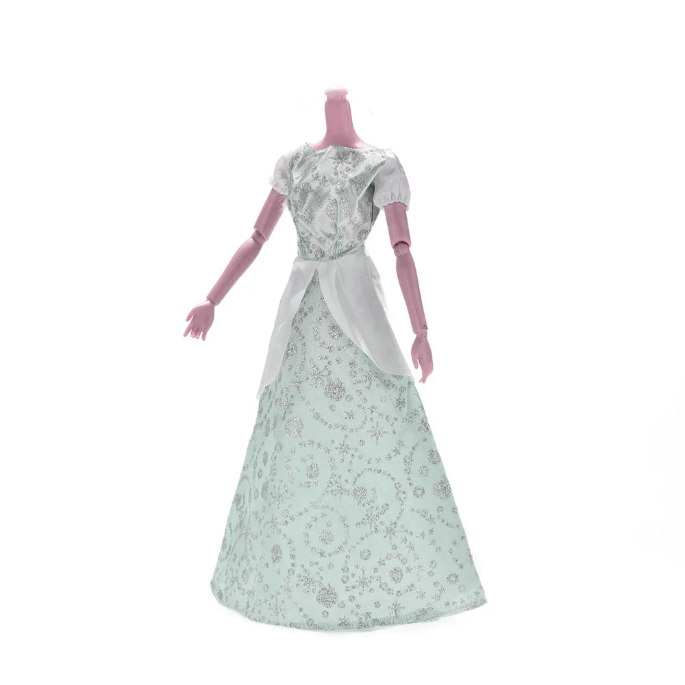 1 шт. свадебное платье принцессы ручной работы элегантная одежда для кукольных