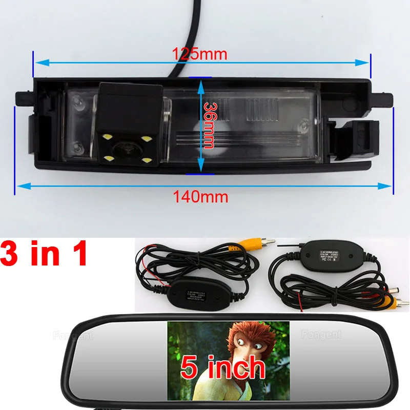 8006-H2-50-AV Для Toyota RAV4 2000 2001 2002 2003 2004 2005 2006 2007 2008 2009 2010 2011 2012 заднего вида для парковки обратный резервный монитор Камера - Название цвета: 8006-H2-50-AV