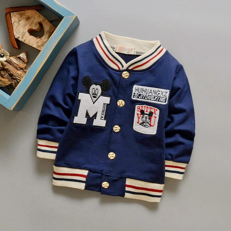 Одежда для маленьких мальчиков куртка 2019 Весенняя верхняя одежда с буквами