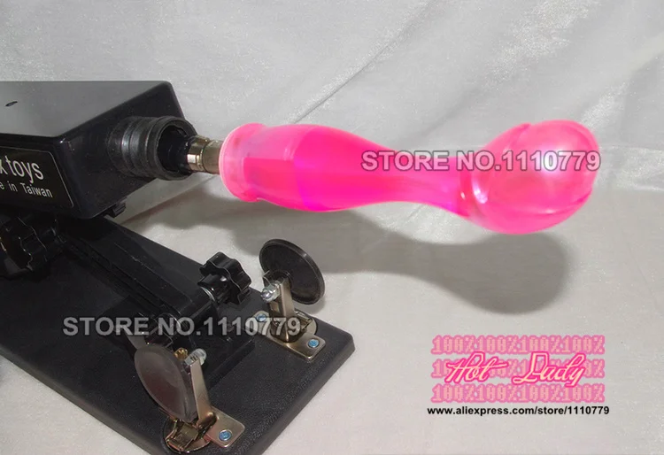 Фаллоимитатор с большой головкой в точку G для секс-машины изготовленный из