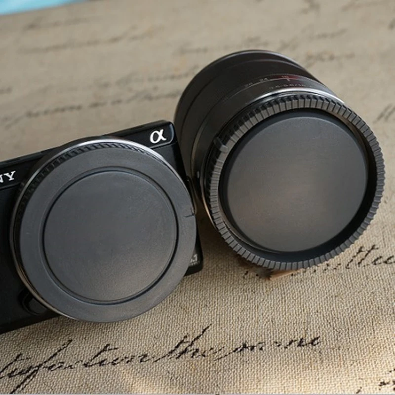 Камера задняя крышка для объектива Кепки+ Корпус Кепки для sony E Mount NEX Nex-3 NEX-5/6/7 A7 A7r A7s A3000 A5000 a5100 A6000 a6300 a6500