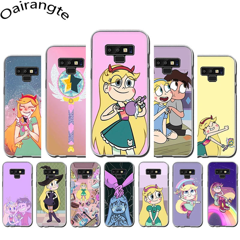 Жесткий чехол для телефона Star vs the Forces of Evil для samsung A3 A5 A6 A8 Plus A7 A9 A10s 20s 30s 40s 50s 70